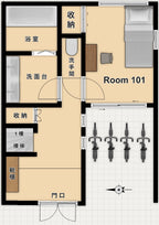 信屋 #101 室